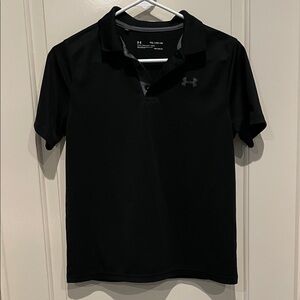 Under Armour Boy’s Classic Black Performance Polo
